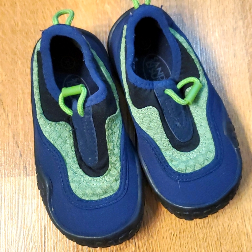 Sand & Sun Boys Toddler Size‎ 6 Blue Water Shoes